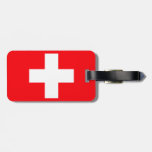 Flag of Switzerland Luggage Tag