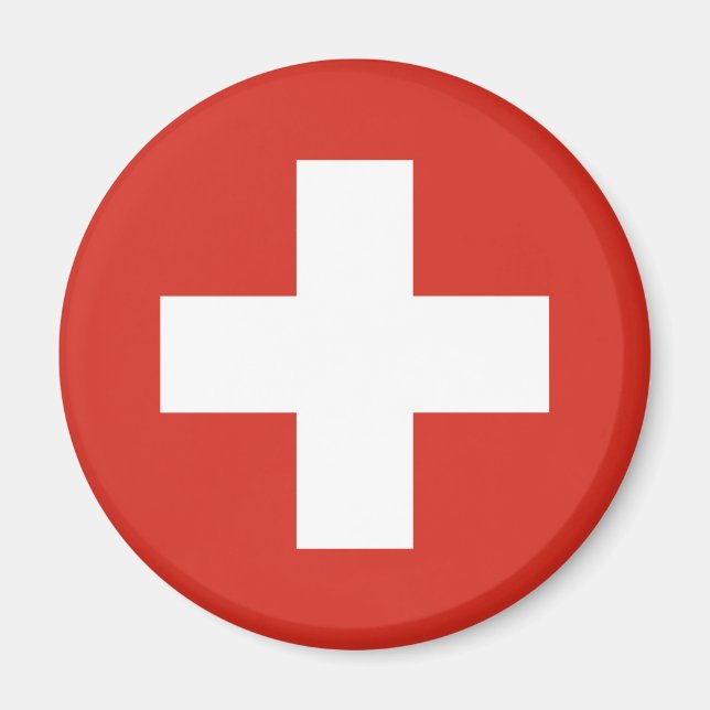 Flag of Switzerland Magnet (Front)