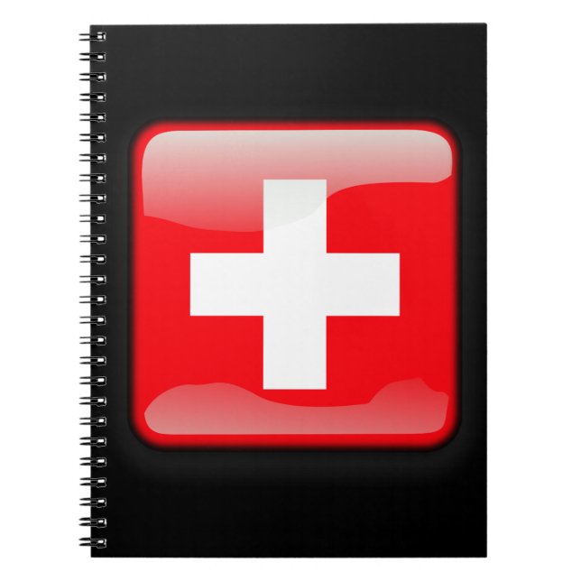 Flag of Switzerland Notebook (Front)