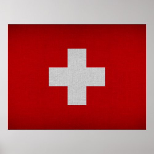 Flag of Switzerland Poster