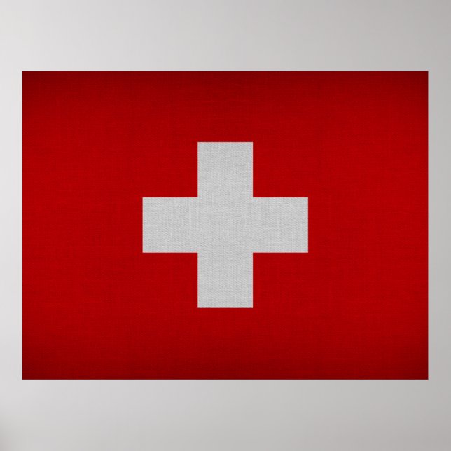 Flag of Switzerland Poster (Front)