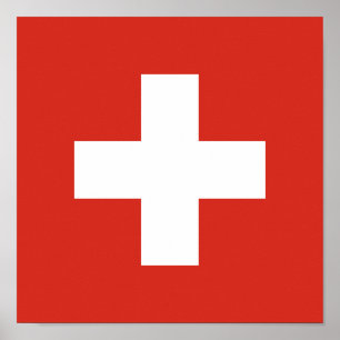 Flag of Switzerland Poster