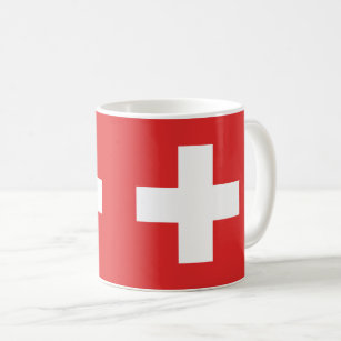 Flag of Switzerland - Switzerland - Suisse - Svizz Coffee Mug