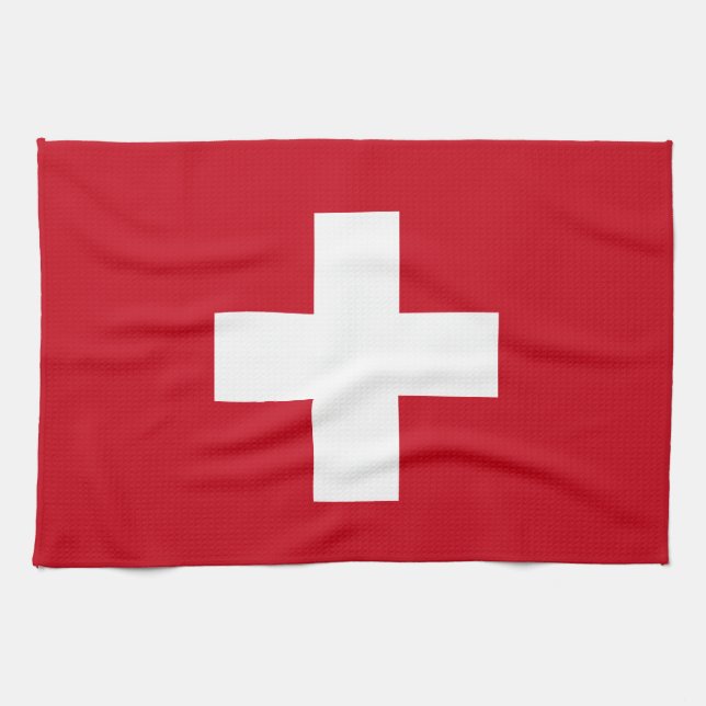 Flag of Switzerland Towel (Horizontal)