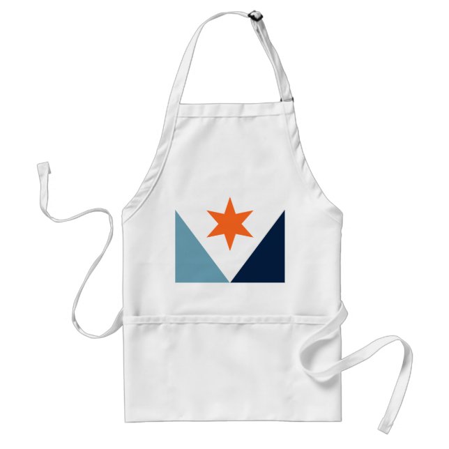 Flag of Syracuse, New York Adult Apron (Front)