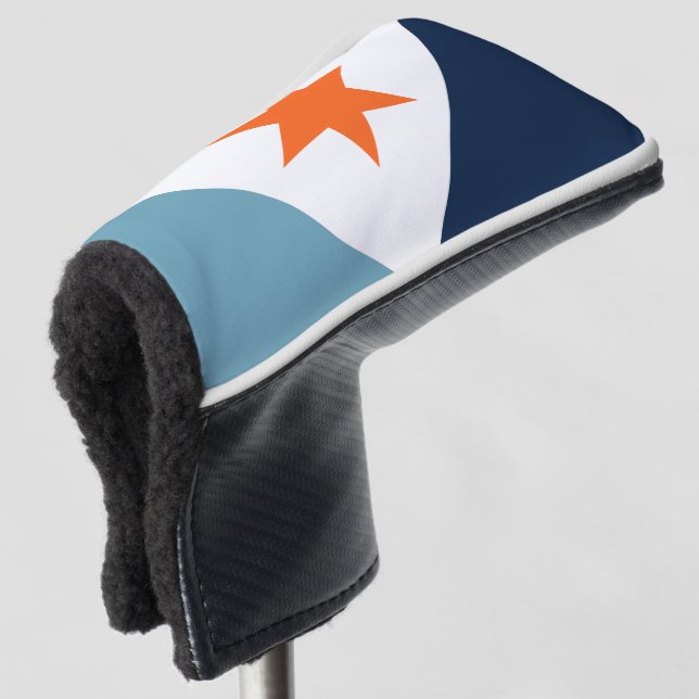 Flag of Syracuse, New York Golf Head Cover (3/4 Front)