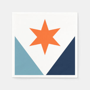 Flag of Syracuse, New York Napkins