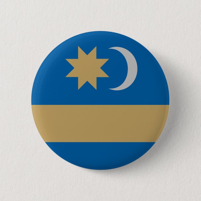 Flag of Székely Land Button (Front)