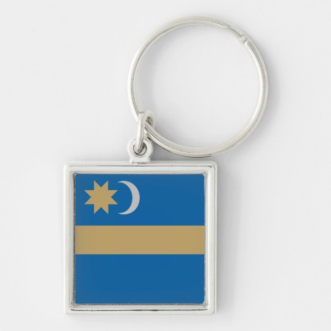 Flag of Székely Land Keychain (Front)