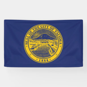 Flag of Tacoma (Washington City) Banner