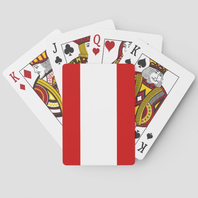 Flag of Tahiti Poker Cards (Back)