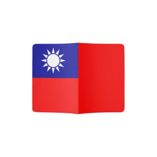 Flag of Taiwan - 台灣國旗 - 中華民國國旗 - 臺灣 - 青天白日滿地紅  Passport Holder