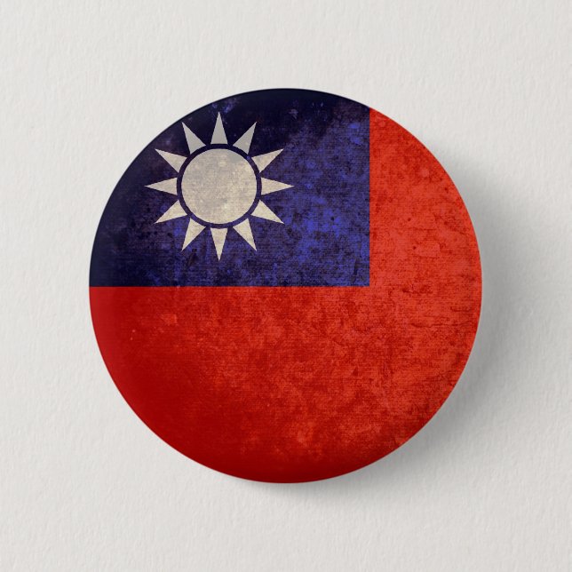 Flag of Taiwan Button (Front)