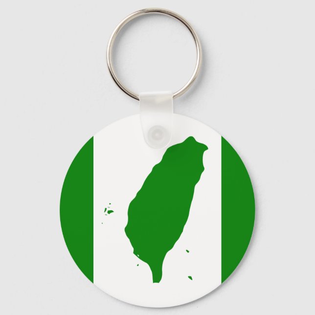 Flag of Taiwan Keychain (Front)