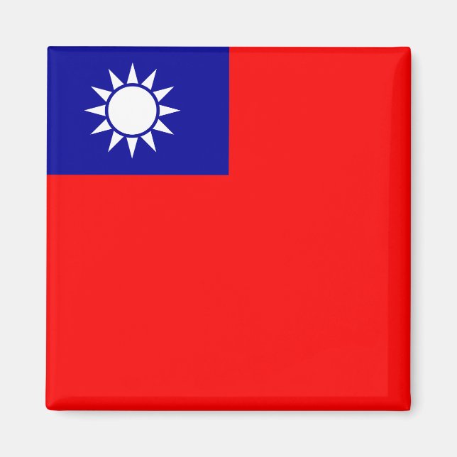 Flag of Taiwan Magnet (Front)
