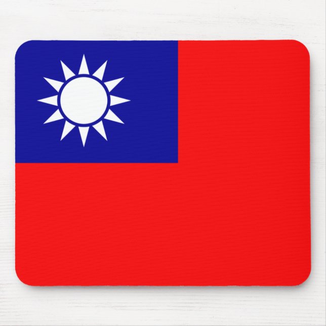 Flag of Taiwan Mousepad (Front)