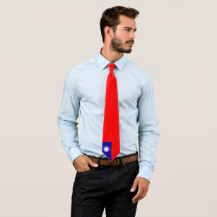 Flag of Taiwan Neck Tie