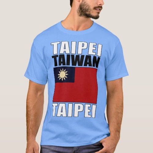 Flag of Taiwan Republic of China T_Shirt