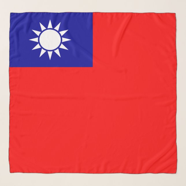 Flag of Taiwan Scarf (Front)
