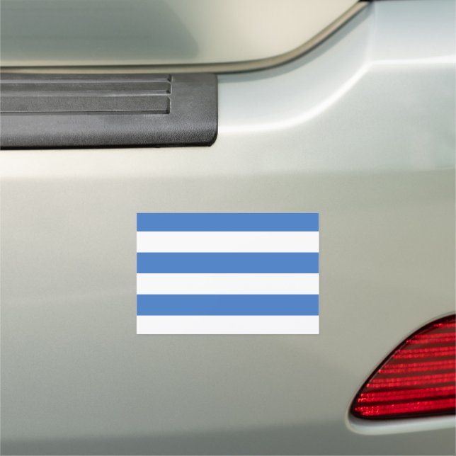 Flag of Tallinn, Estonia  Car Magnet (In Situ)