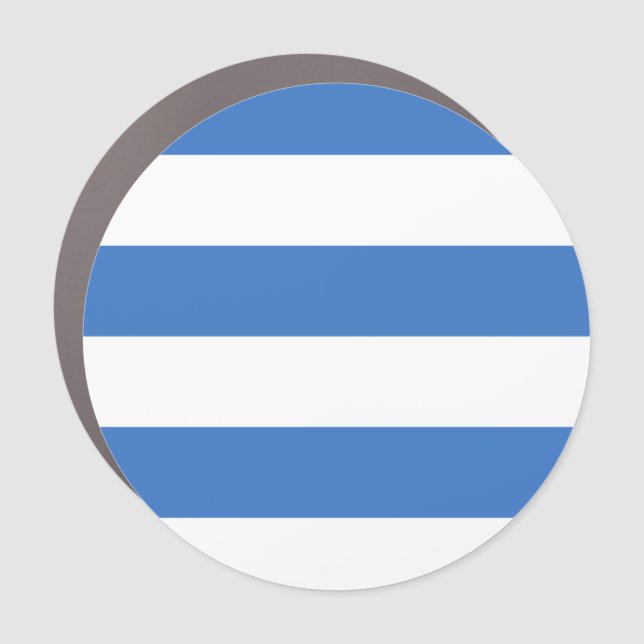 Flag of Tallinn, Estonia  Car Magnet (Front)