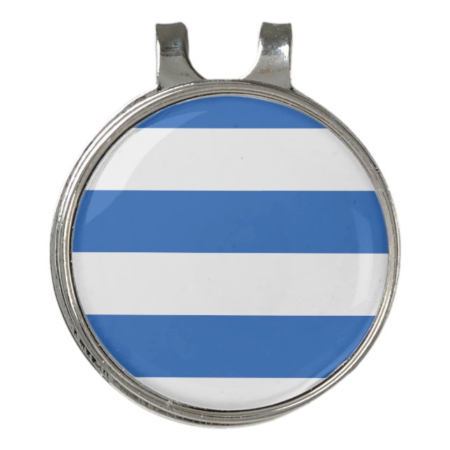 Flag of Tallinn, Estonia Golf Hat Clip (Front)