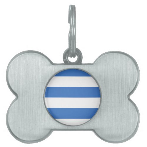 Flag of Tallinn Estonia Pet Tag