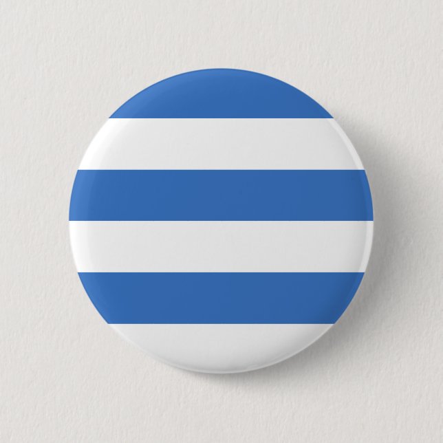 Flag of Tallinn, Estonia Pinback Button (Front)