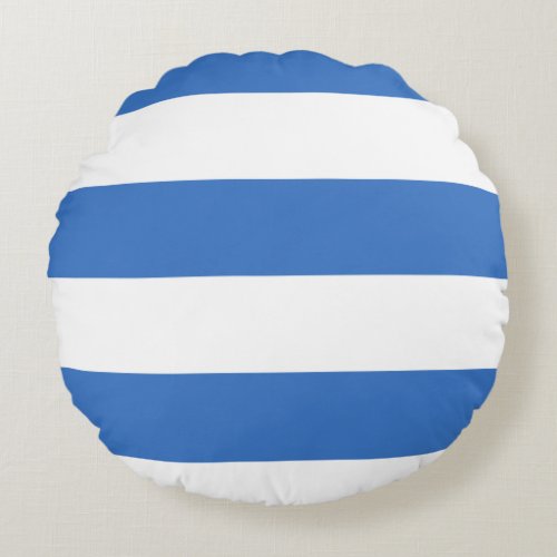 Flag of Tallinn Estonia Round Pillow