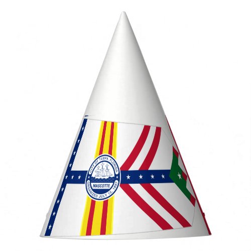 Flag of Tampa Florida Party Hat