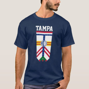 Flag of Tampa, Florida T-Shirt