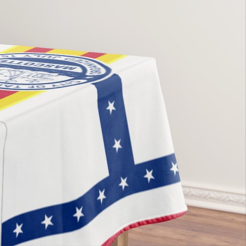 Flag of Tampa Florida Tablecloth