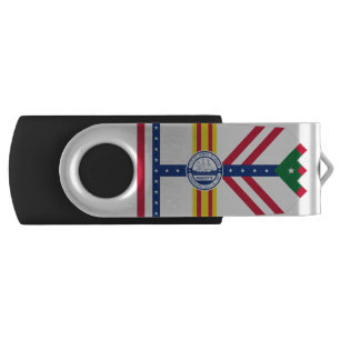 Flag of Tampa, Florida USB Flash Drive