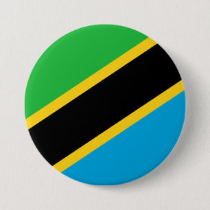 Flag of Tanzania Button