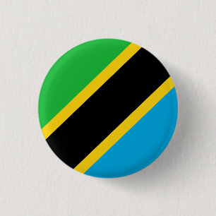 Flag of Tanzania Button