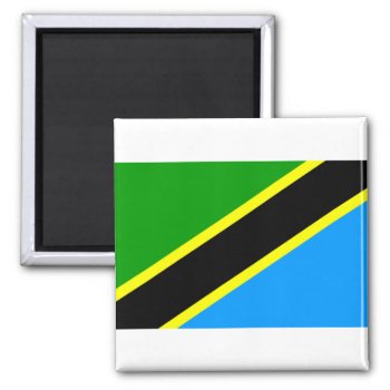 Flag Of Tanzania Magnet by TwoTravelledTeens at Zazzle