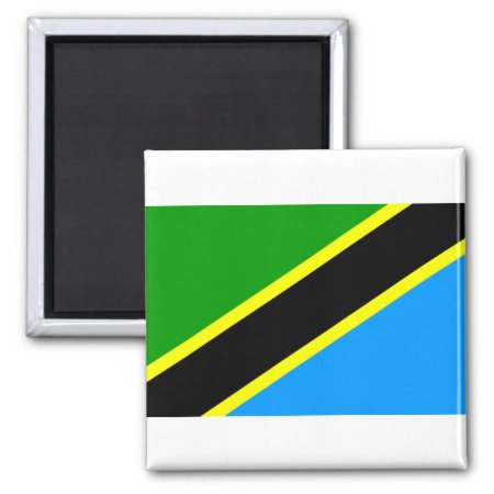 Flag Of Tanzania Magnet