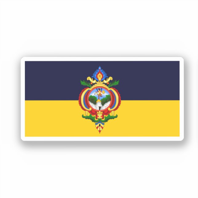 Flag of Tegucigalpa, Honduras Sticker (Front)