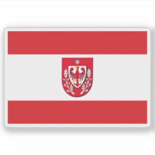 Flag of Teltow, Germany Sticker