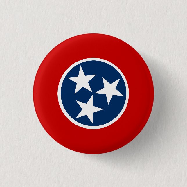 Flag of Tennessee Button (Front)