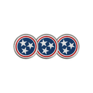 Flag of Tennessee Golf Ball Marker