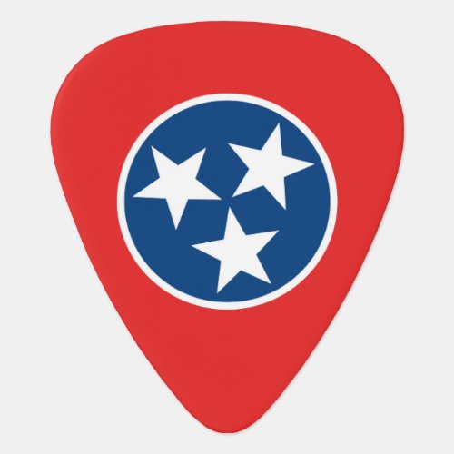 Flag of Tennessee Guitar Pick