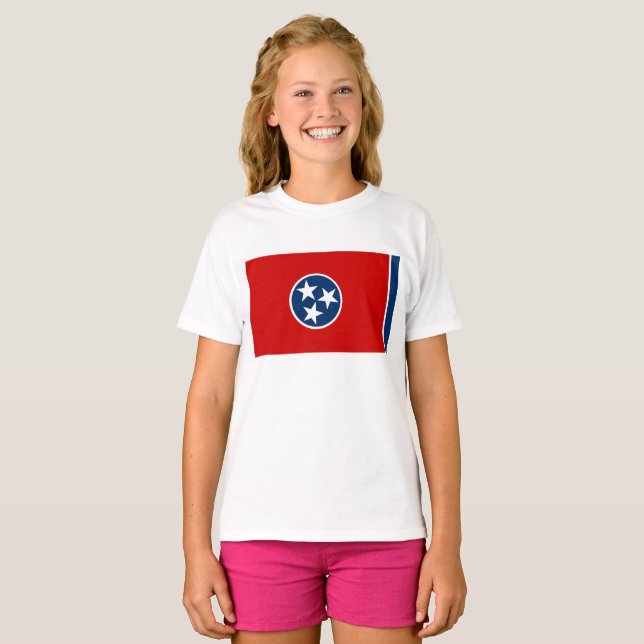 Flag of Tennessee T-Shirt (Front Full)