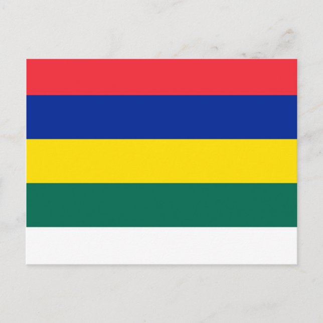 Flag of Terschelling Postcard (Front)