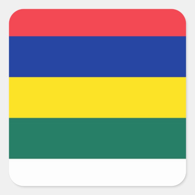 Flag of Terschelling Square Sticker (Front)