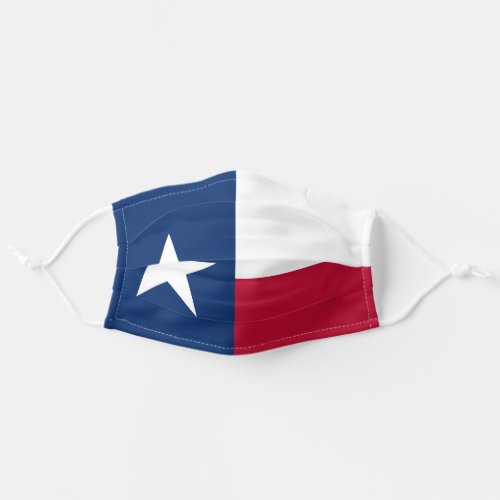 Flag of Texas Adult Cloth Face Mask