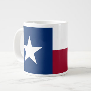 Flag of Texas Giant Coffee Mug
