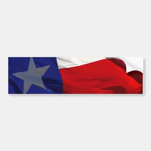 Flag of Texas Pop Art Bumper Sticker