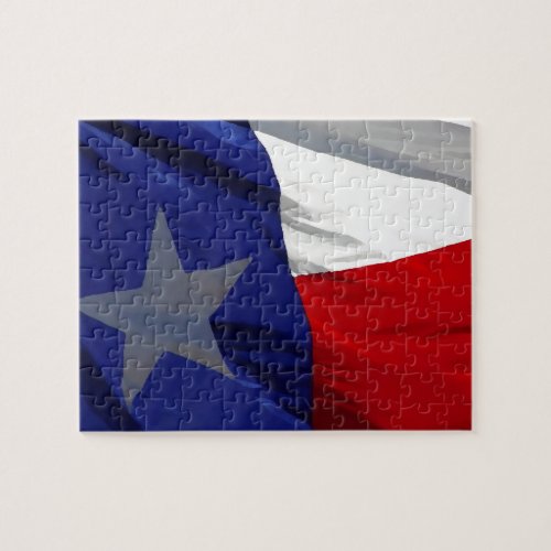 Flag of Texas Pop Art Jigsaw Puzzle