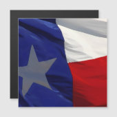 Flag of Texas Pop Art Magnetic Card (Front/Back)